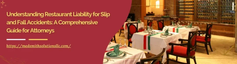 Elegant restaurant dining area with neatly set tables and chairs, highlighting a professional atmosphere for discussing restaurant liability in slip and fall cases.