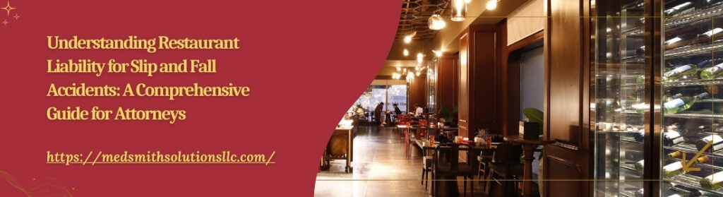 Understanding Restaurant Liability for Slip and Fall Accidents: A Comprehensive Guide for Attorneys Understanding Restaurant Liability for Slip and Fall Accidents A Comprehensive Guide for Attorneys