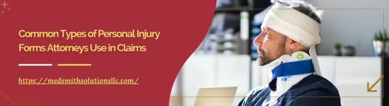 Common Types of Personal Injury Forms Attorneys Use in Claims