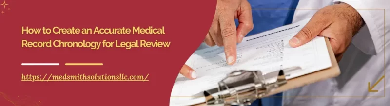 How to Create an Accurate Medical Record Chronology for Legal Review